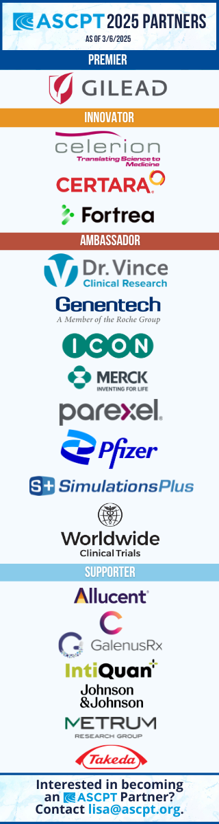 ASCPT 2025 Partner Banner